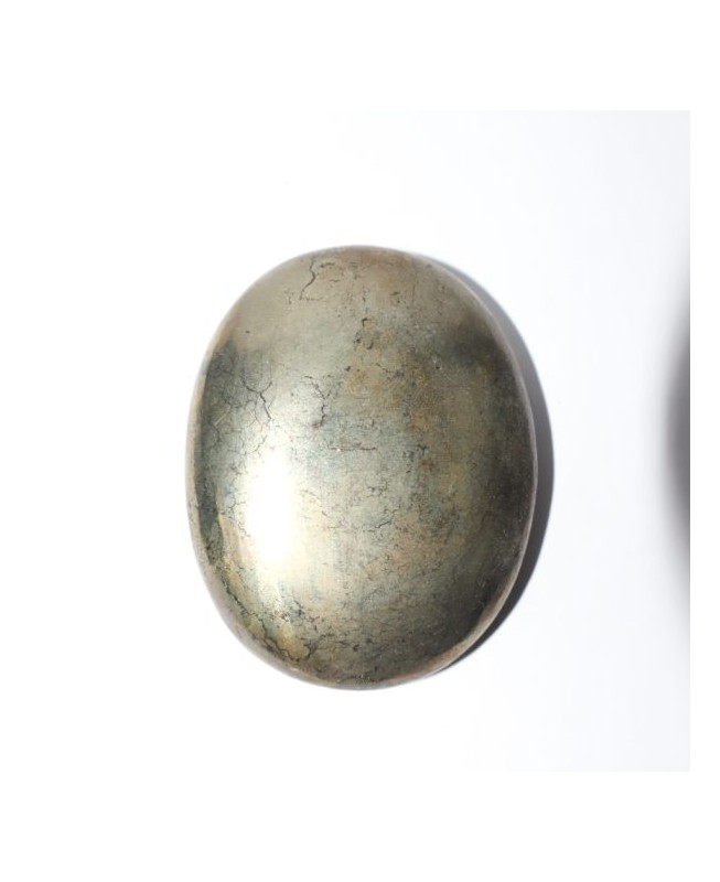 Pyrite palm stone