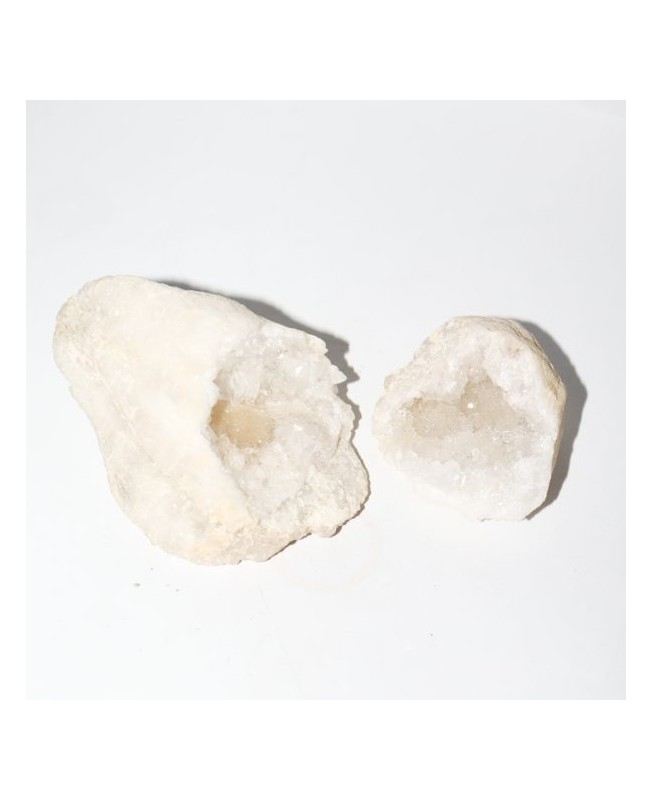 Natural Morocco Druzy quartz egg cracked geode