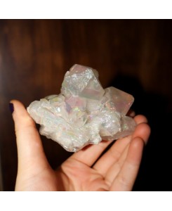 Aura quartz Geode Raw Cluster