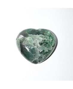 Fluorite Heart palm stone