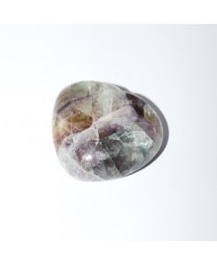 Fluorite Heart palm stone