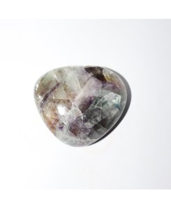 Fluorite Heart palm stone