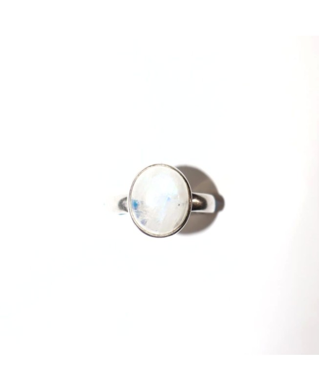 Moonstone 925 sterling silver ring